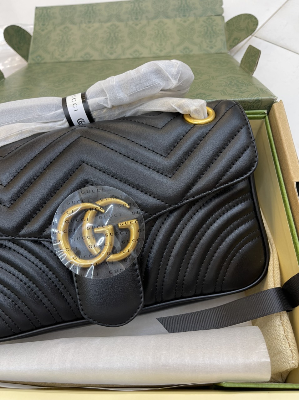 ️️️️️️Túi xách Gucci Marmont Super Size 22cm
